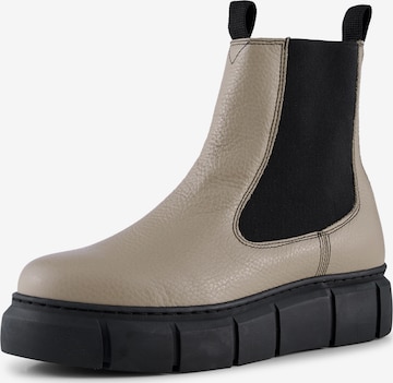 Chelsea Boots Shoe The Bear en beige : devant