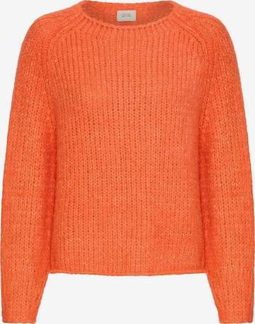 CAMEL ACTIVE Strickpullover in Orange: Vorderseite