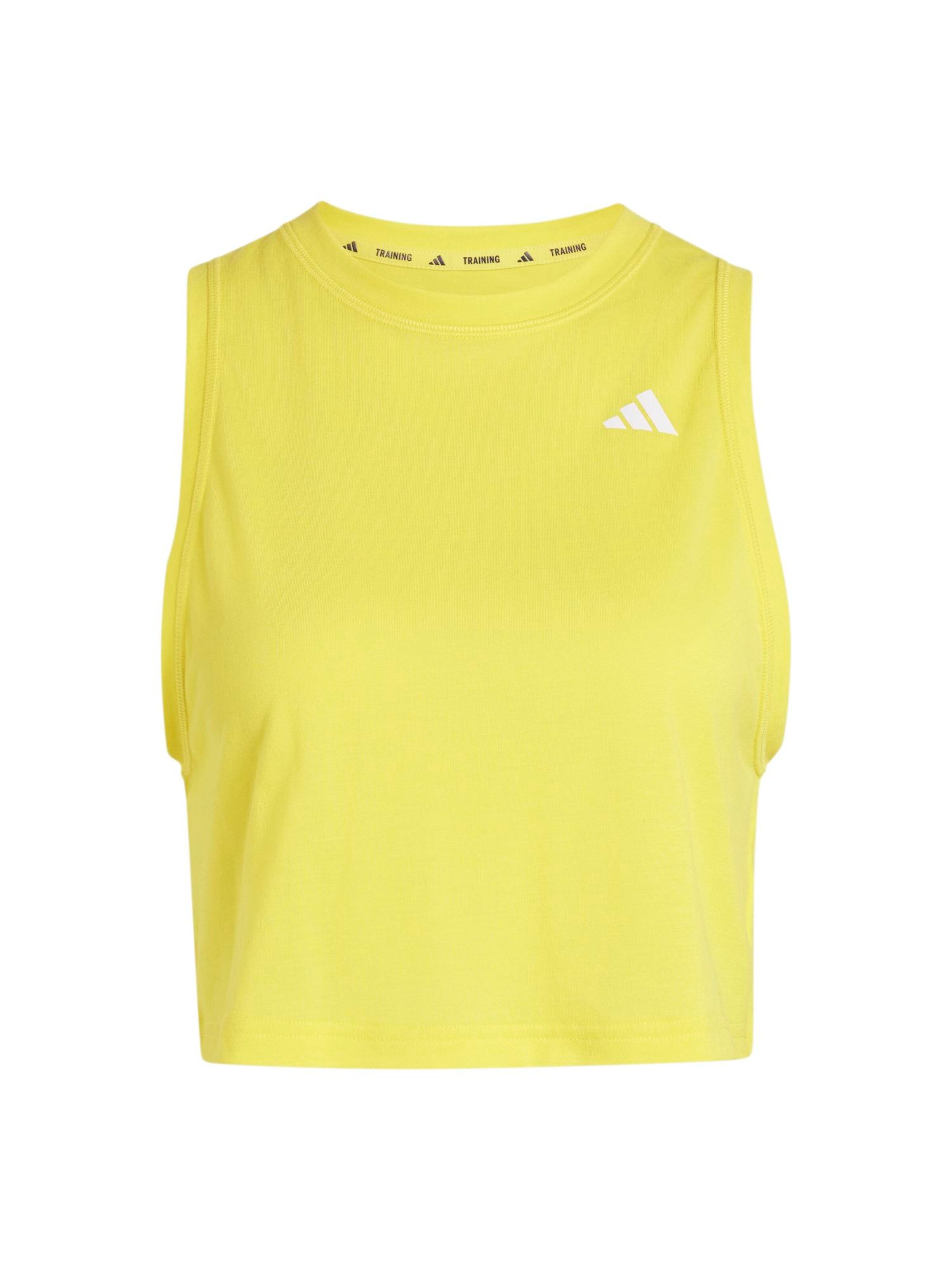 ADIDAS PERFORMANCE Sportovní top – žlutá: přední strana