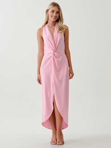 Tussah Dress 'KARMEN' in Pink: front