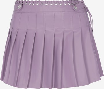 Jupe myMo ROCKS en violet : devant