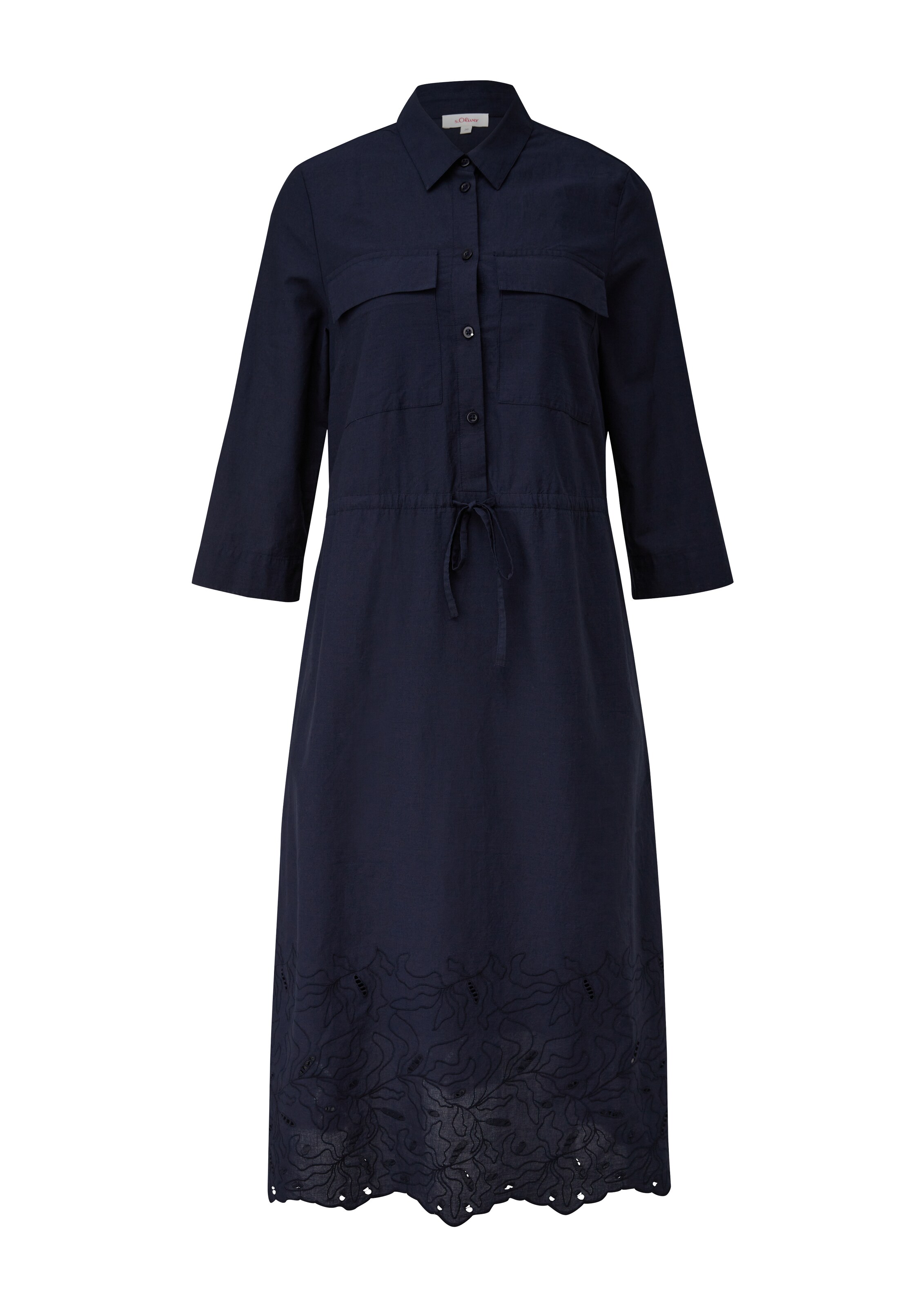 s.Oliver Kleid in Blau: Vorderseite