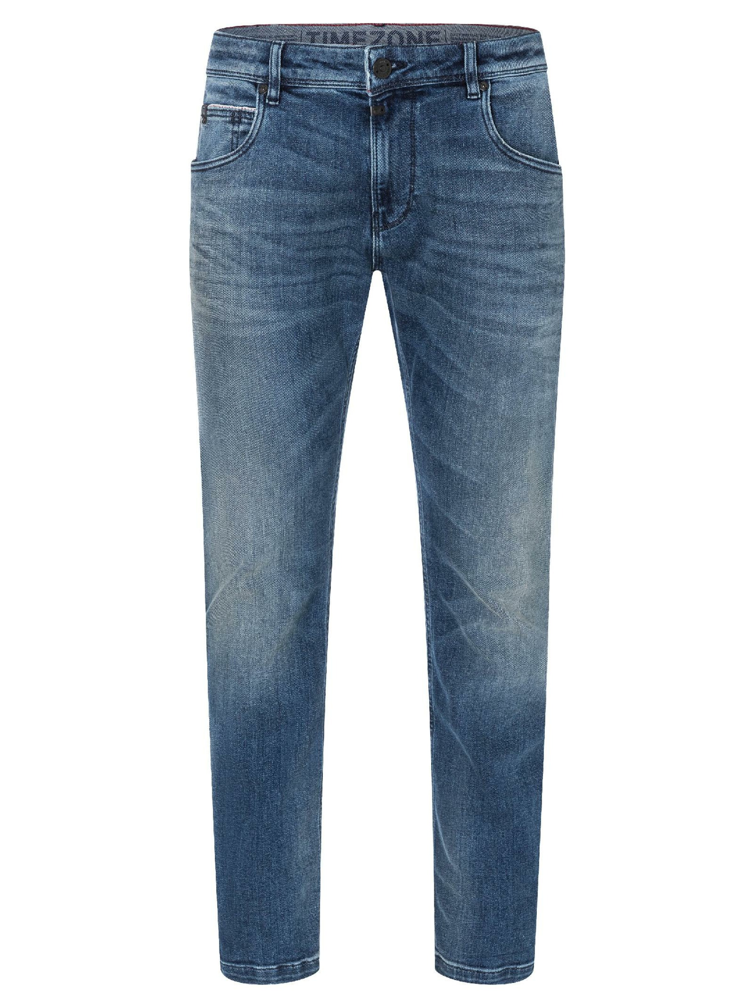 TIMEZONE Slimfit Jeans 'Scott' in Blau: Vorderseite