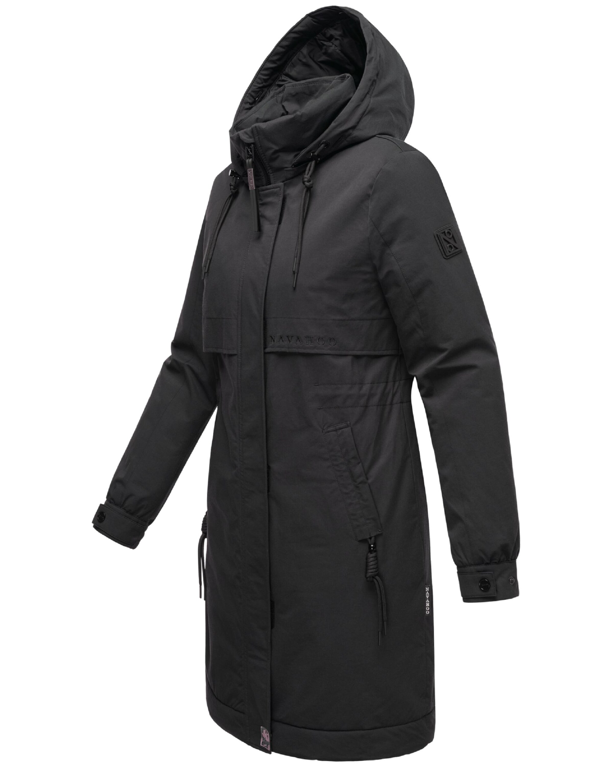 NAVAHOO Átmeneti kabátok 'Kaltwetterretter' - fekete