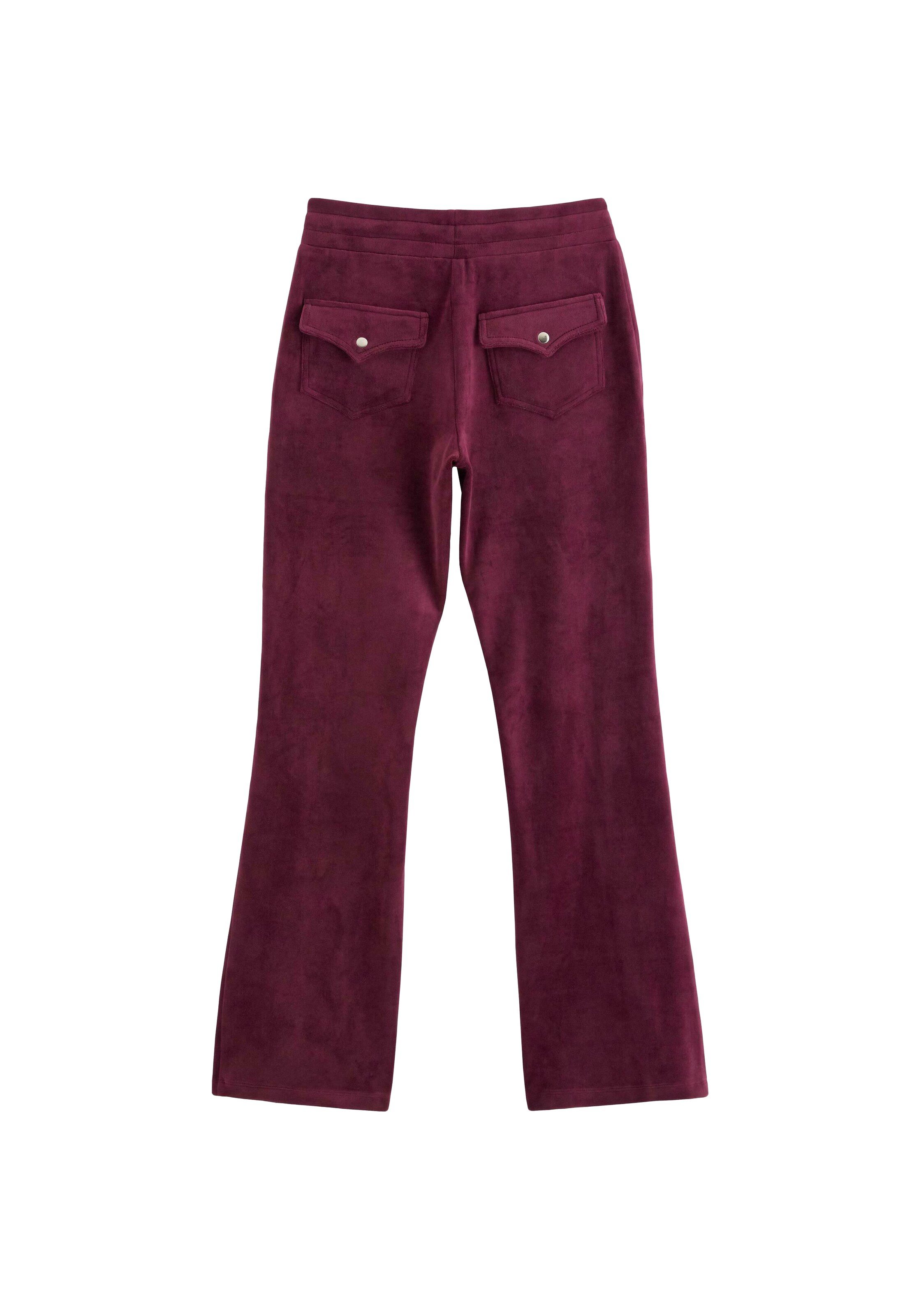 Regular Pantalon Lindex en rouge