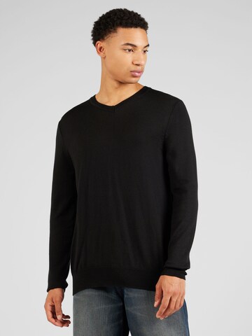 BURTON MENSWEAR LONDON Sweater in Black: front