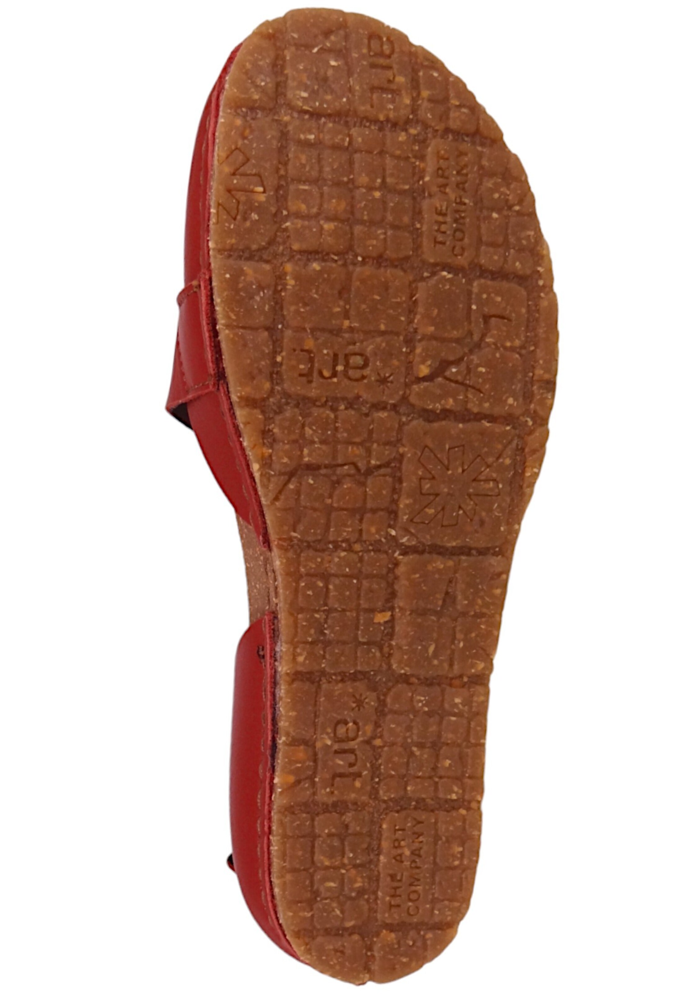 ART - Sabrina com tiras 'Creta' em vermelho