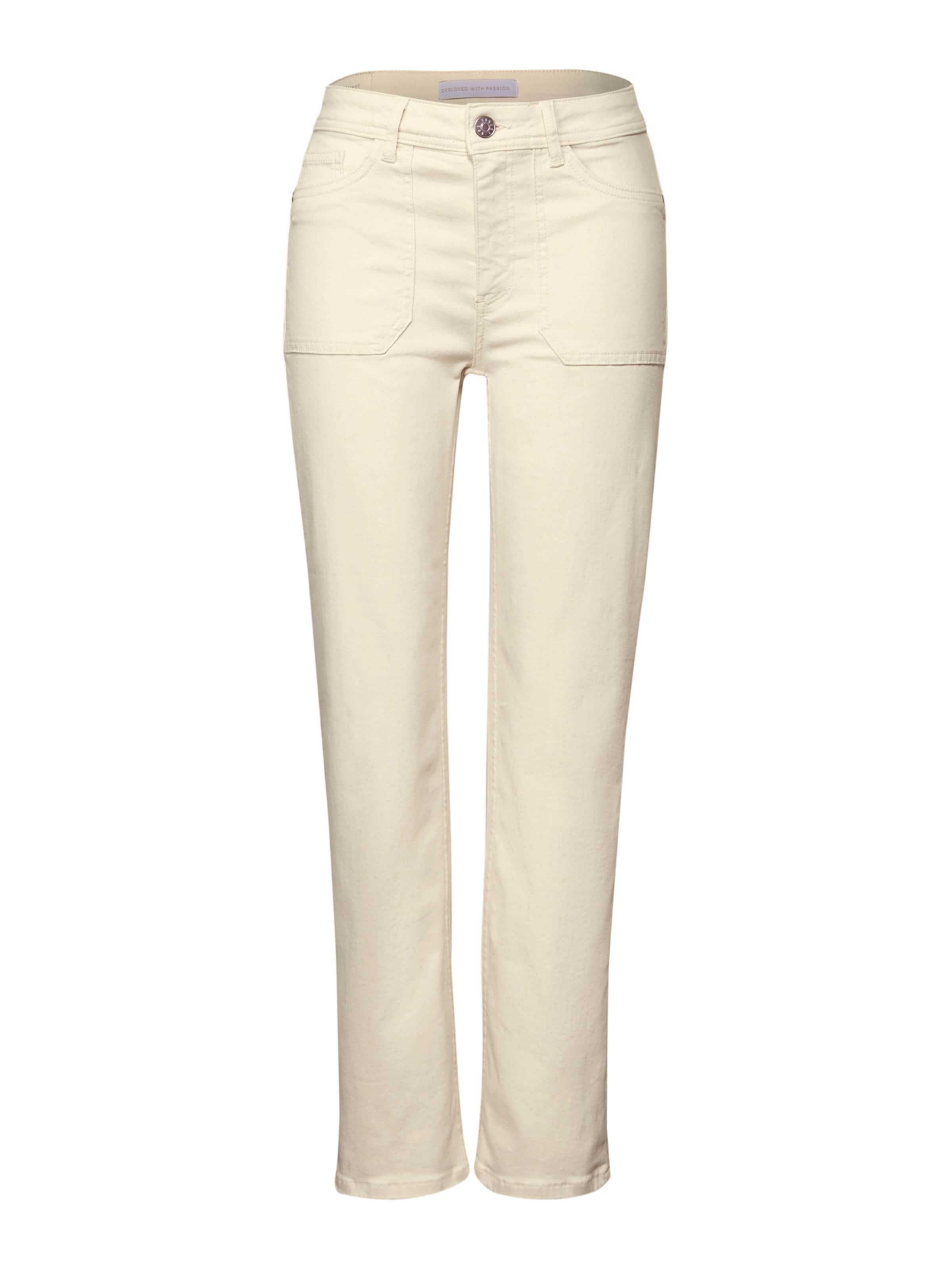 STREET ONE regular Τζιν σε μπεζ: μπροστά