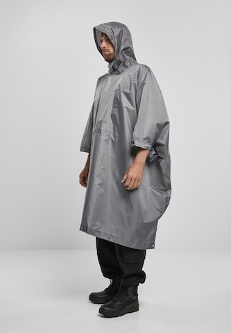 Brandit Poncho in Grau