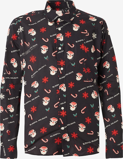 Marškiniai 'ONSELF XMAS' iš Only & Sons, spalva – žalia / raudona / juoda / balta, Prekių apžvalga