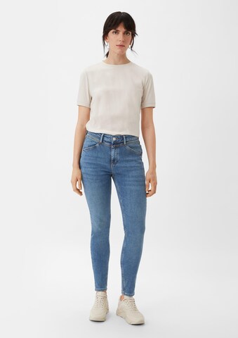 Skinny Jeans de la comma casual identity pe albastru