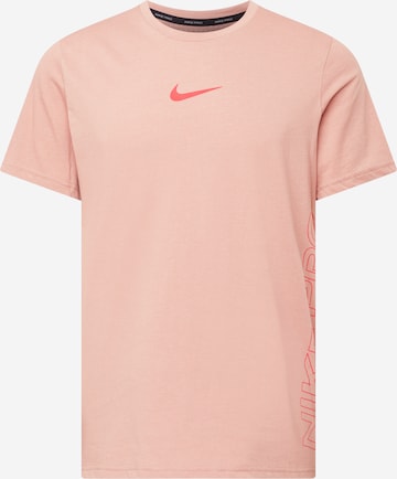 Maglia funzionale 'Burnout' di NIKE in rosa: frontale