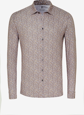 Chemise DESOTO en beige : devant