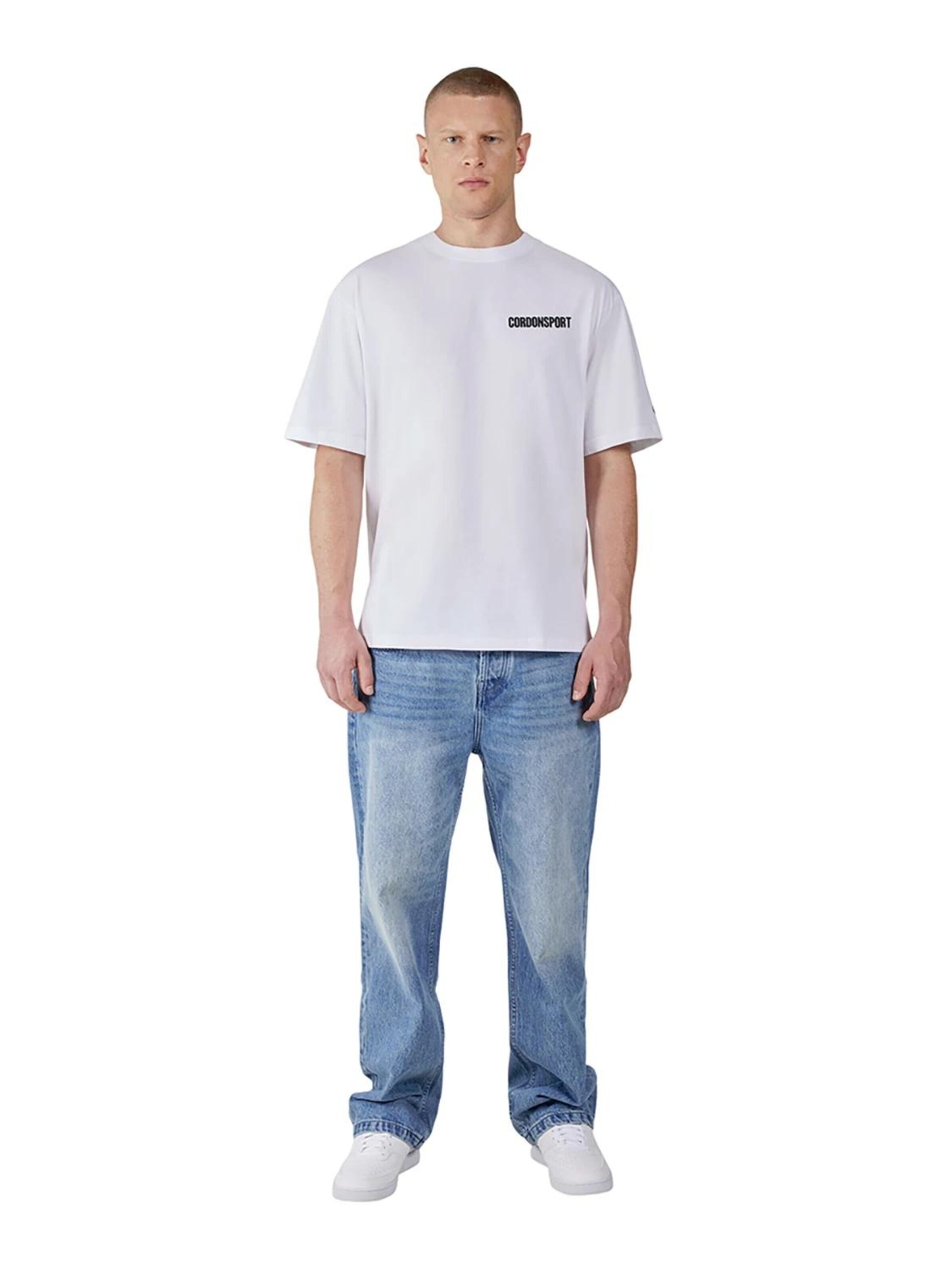 Cordon Sport Shirt 'Leon' in White