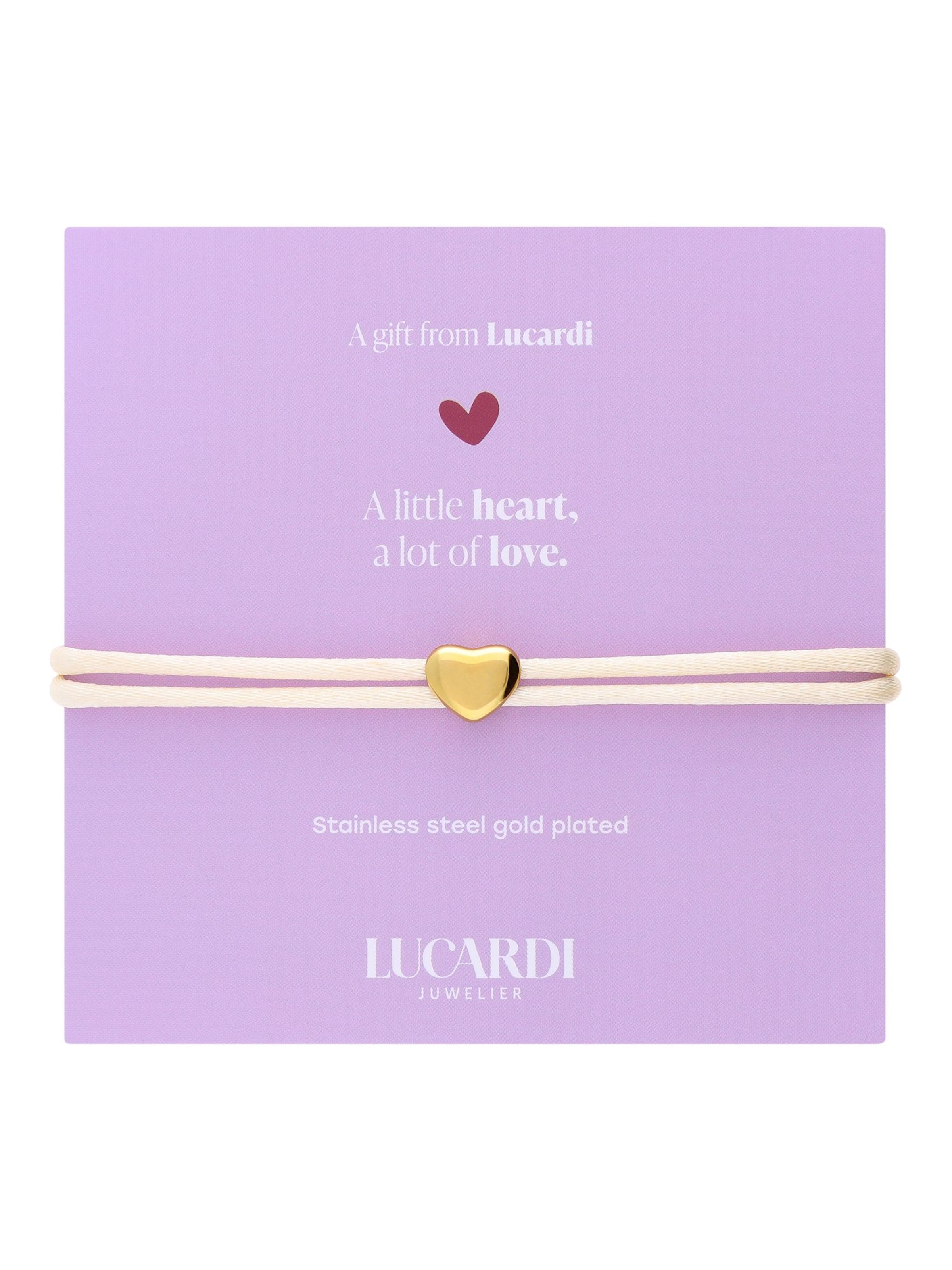 Lucardi Armband 'Klassisch' in Gold