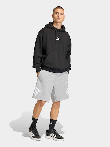 ADIDAS SPORTSWEAR - Pierna ancha Pantalón deportivo en gris: frente