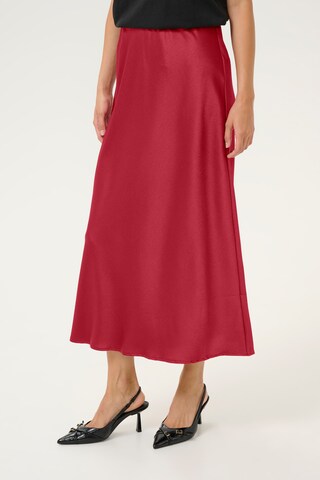 Kaffe Skirt 'Lotte' in Red: front