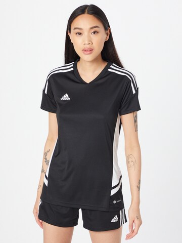 ADIDAS SPORTSWEARTehnička sportska majica 'Condivo 22' - crna boja: prednji dio