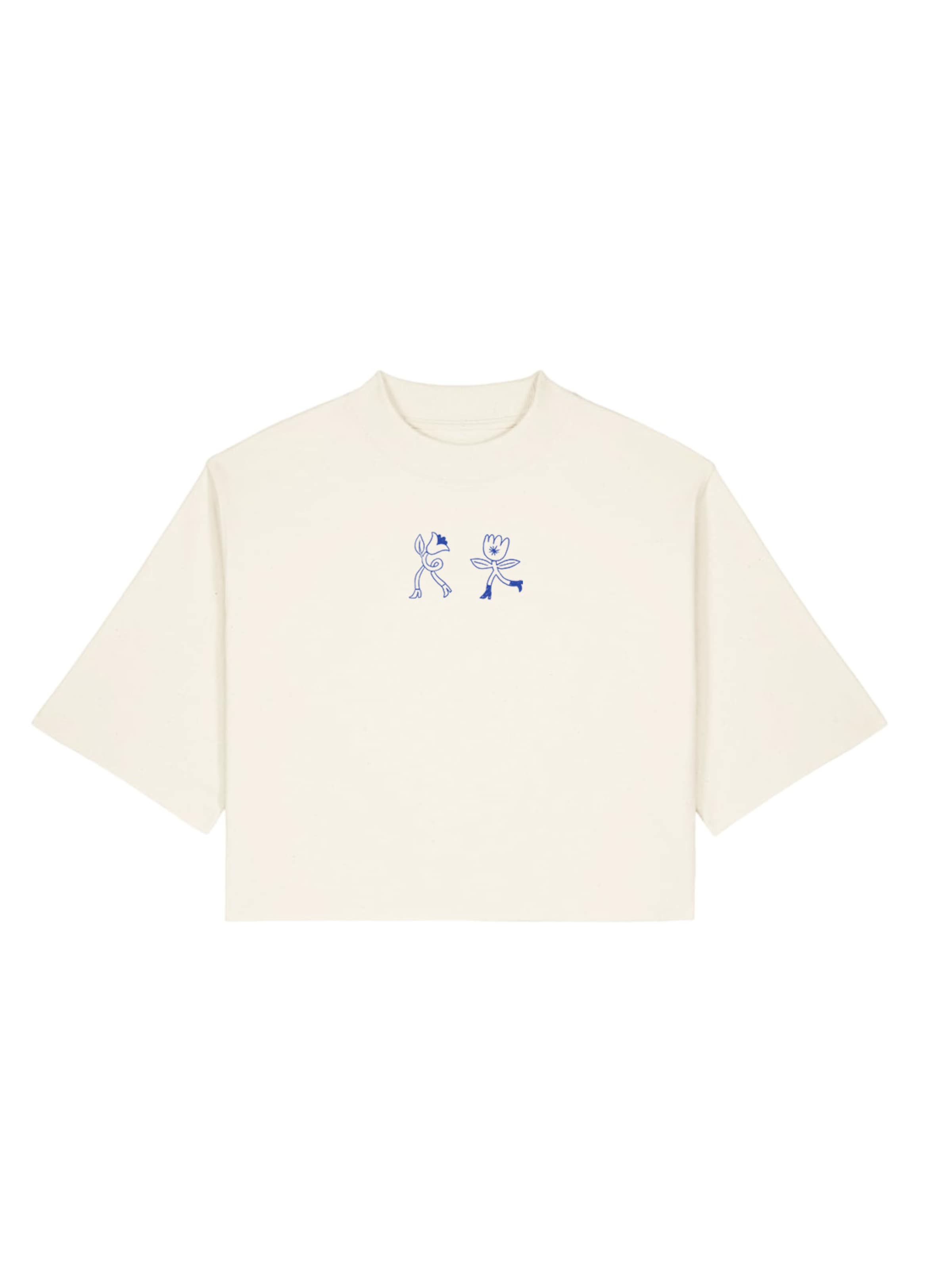 Kultgut Shirt 'HEY Summer!' in White: front