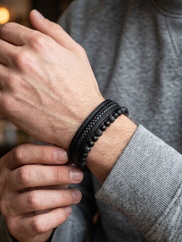 UNIQAL Armband 'FANCY' in Zwart