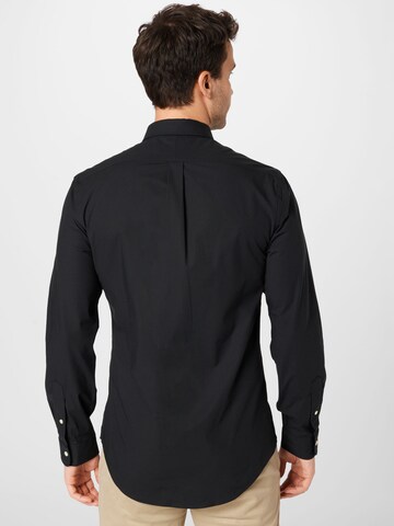 Coupe slim Chemise Polo Ralph Lauren en noir