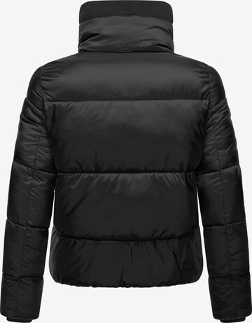 Veste d’hiver 'Sternschnüppchen' NAVAHOO en noir