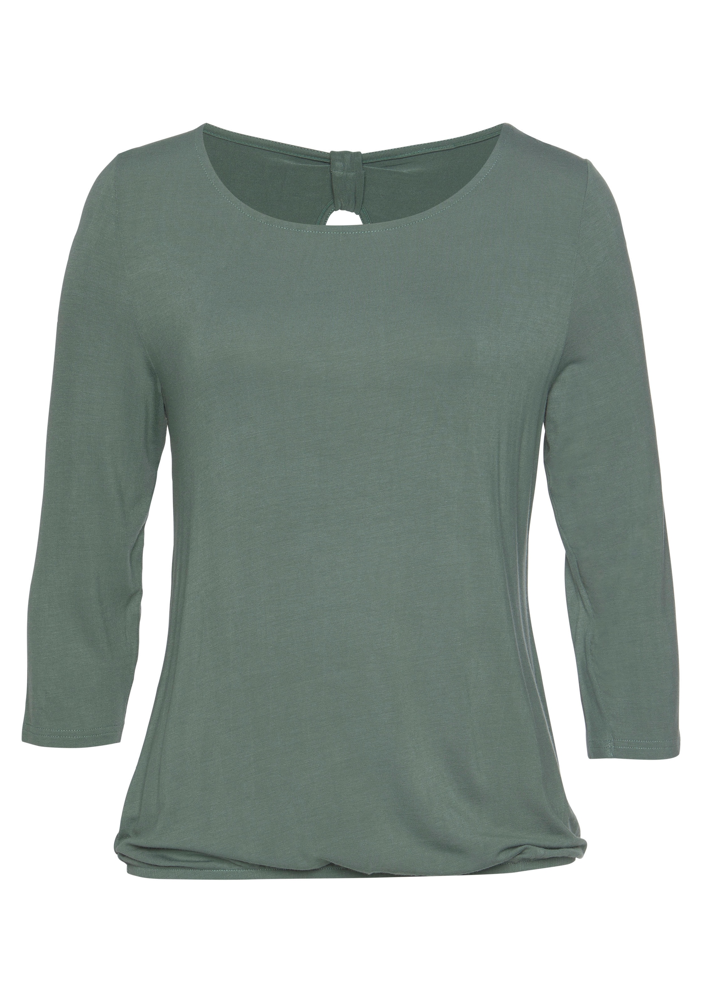 LASCANA Shirt in Green