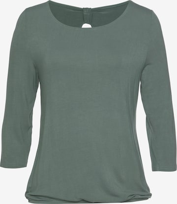 LASCANA Shirt in Green