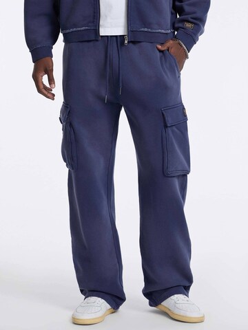 GUESS Loosefit Hose in Blau: Vorderseite