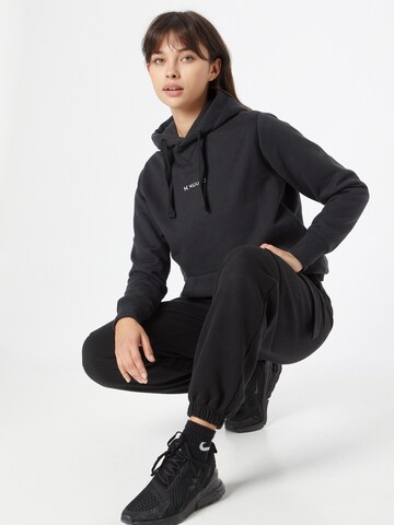 KUUNO - Sweatshirt de desporto em preto