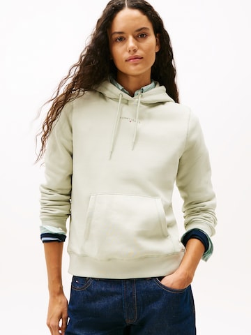 žalia Tommy Jeans Megztinis be užsegimo: priekis
