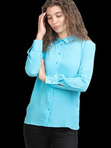 Posh Gear Bluse 'Collettoseta'‌‌‌‌‌‌‌‌‌‌ in Blau