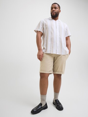 regular Pantaloni chino 'JPSTDave' di Jack & Jones Plus in beige