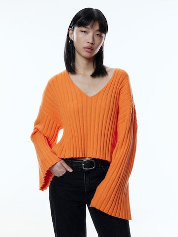 EDITED Sweater 'Thamara' in Orange: front