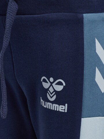 Hummel Regular Workout Pants 'SKYE' in Blue