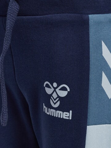 Hummel Regular Sporthose 'SKYE' in Blau