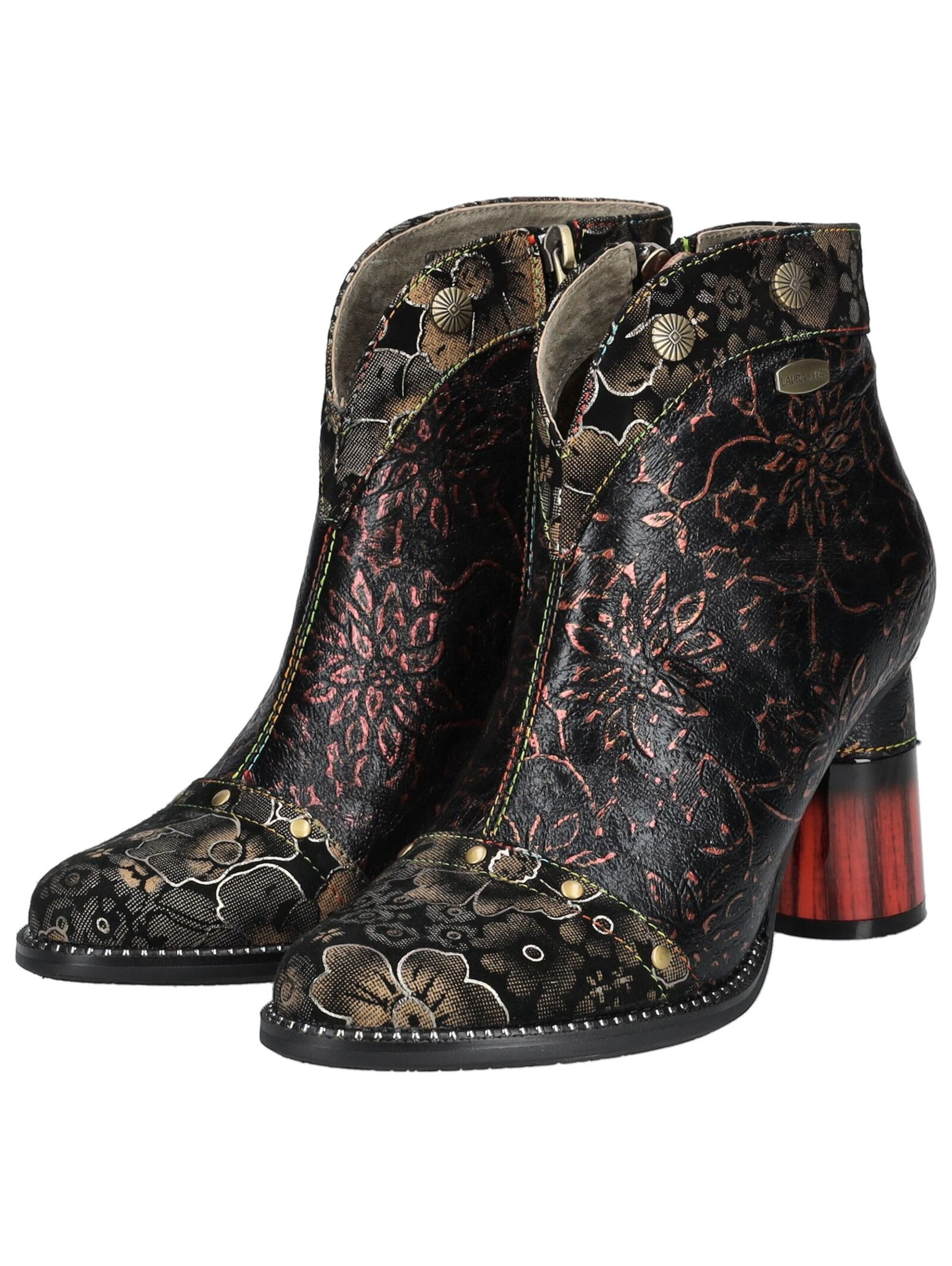 Laura Vita Stiefelette in Schwarz