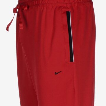 NIKE Tapered Workout Pants 'Strike 22' in Red