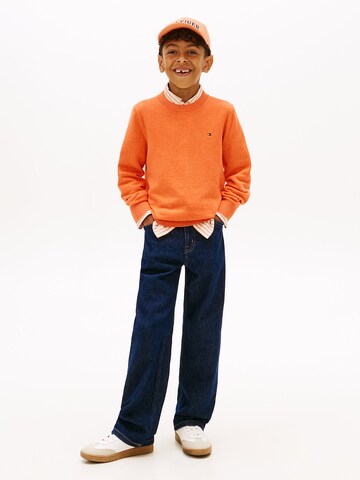 Pull-over 'Essential' TOMMY HILFIGER en orange