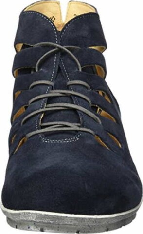 THINK! Lace-Up Ankle Boots in Blue