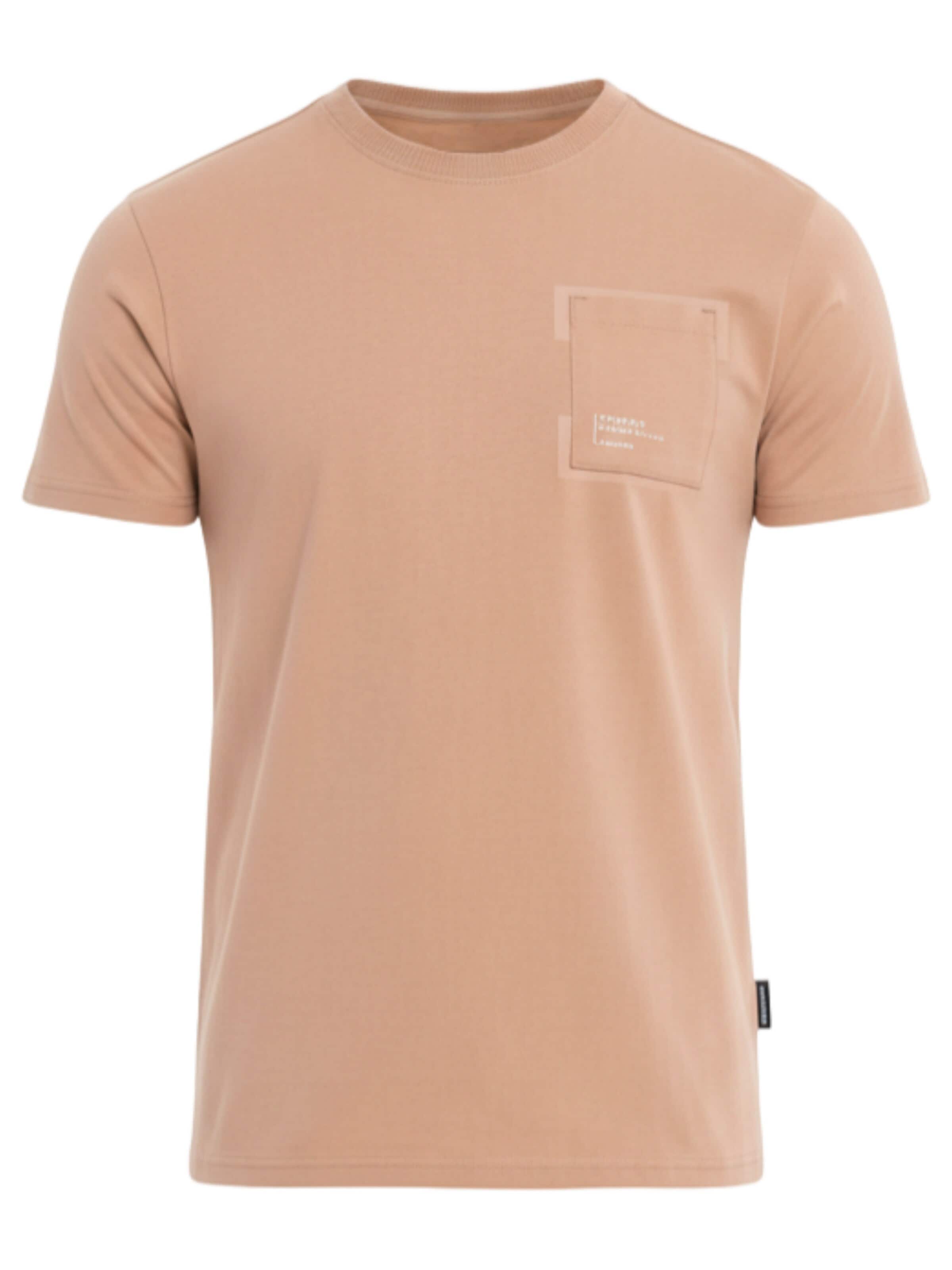 Ombre Shirt in Brown: front