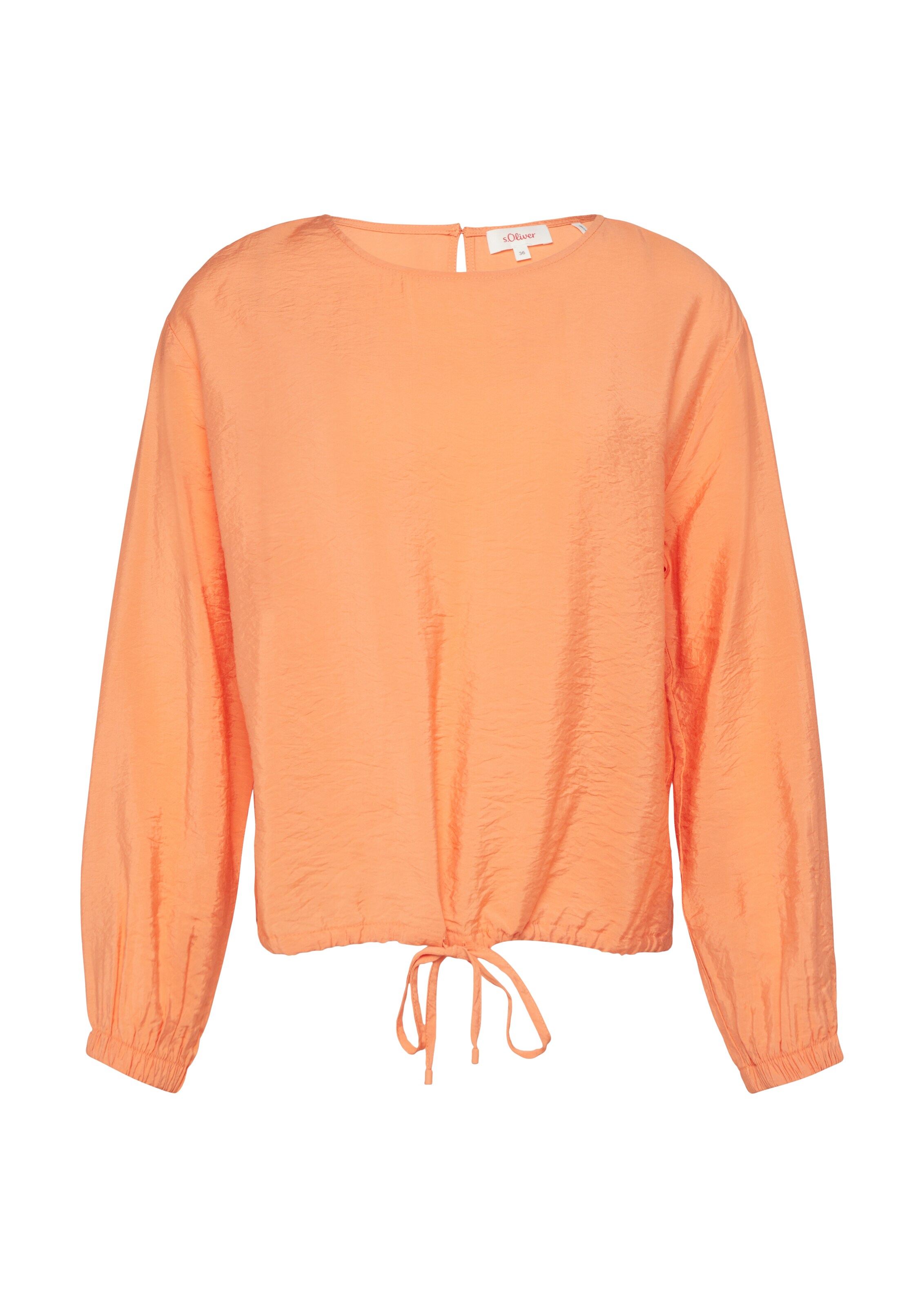s.Oliver Blouse in Oranje: voorkant