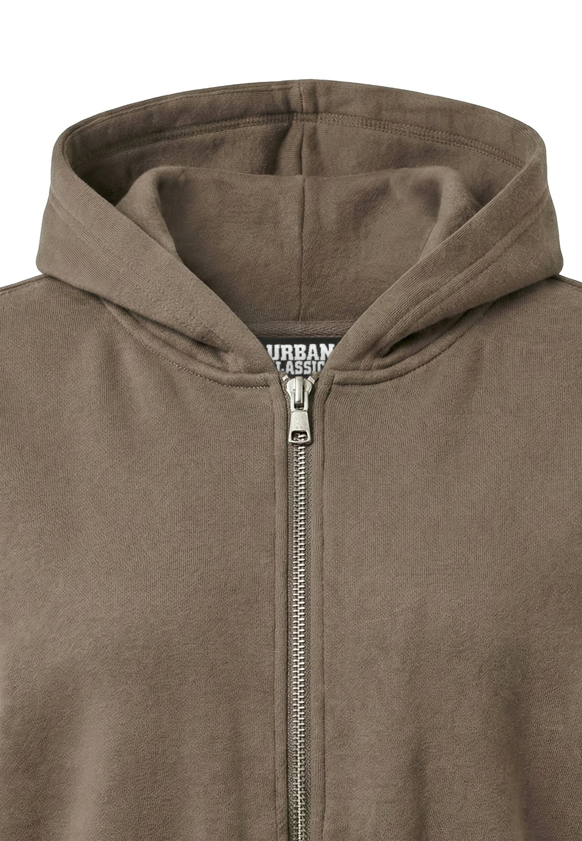 Veste de survêtement Urban Classics en marron