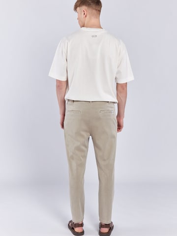 Goldgarn Regular Pleat-Front Pants in Beige