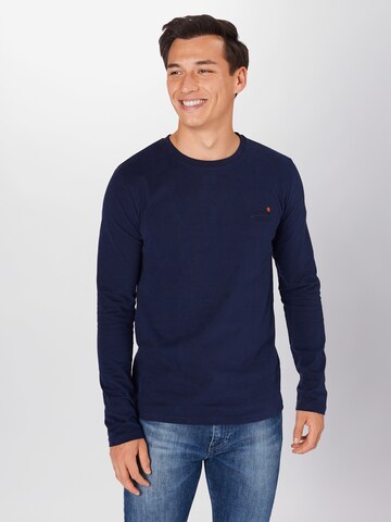 Superdry Regular fit Shirt in Blue: front