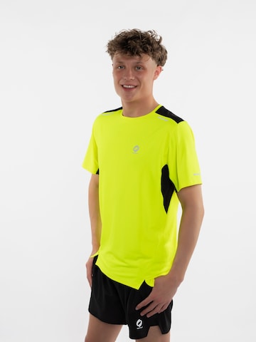 T-Shirt fonctionnel 'mymotus® men, neon yellow, RM21' mymotus en jaune : devant