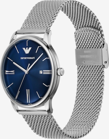 Emporio Armani Analog Watch in Silver: front