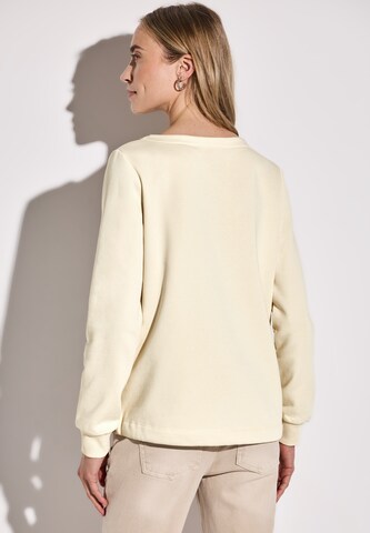 STREET ONE Sweatshirt in Beige