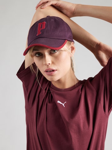 PUMA Λειτουργικό μπλουζάκι 'Ess' σε κόκκινο