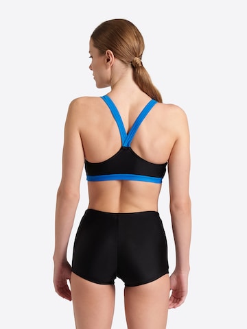 ARENA Bustier Sportbikini 'DIVE' in Zwart